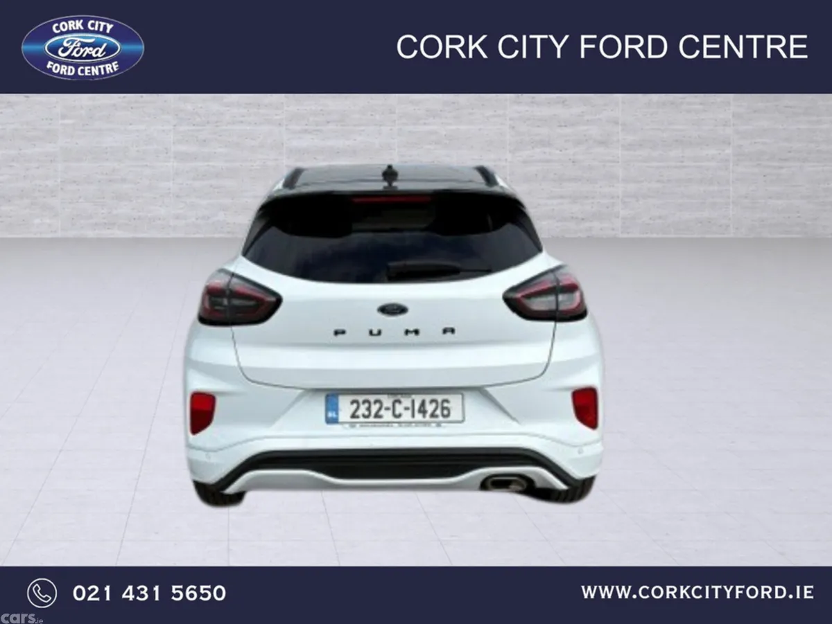 Ford Puma MPV, Petrol Hybrid, 2023, White