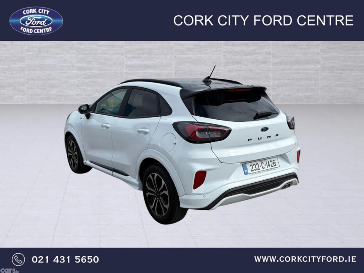 Ford Puma MPV, Petrol Hybrid, 2023, White