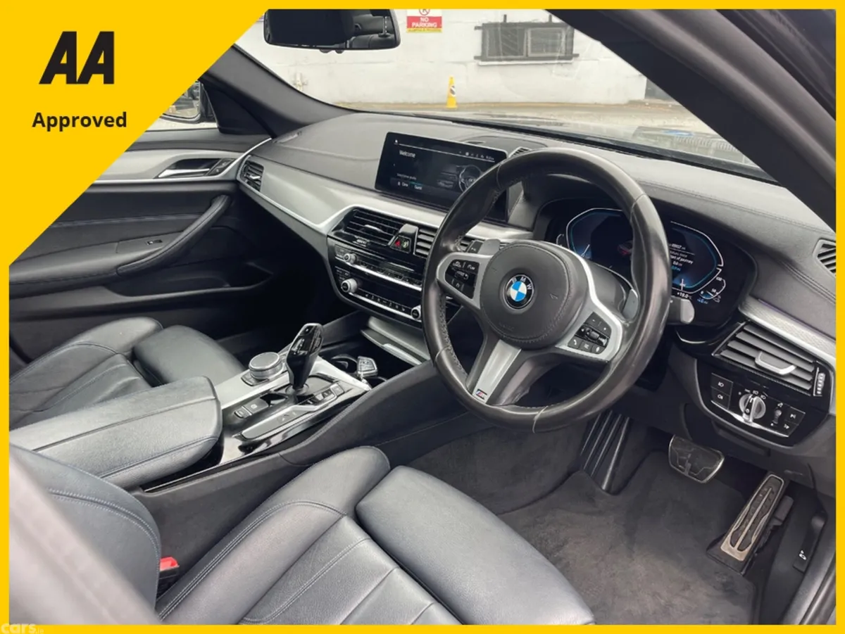 BMW 5-Series Saloon, Petrol Plug-in Hybrid, 2019, Grey
