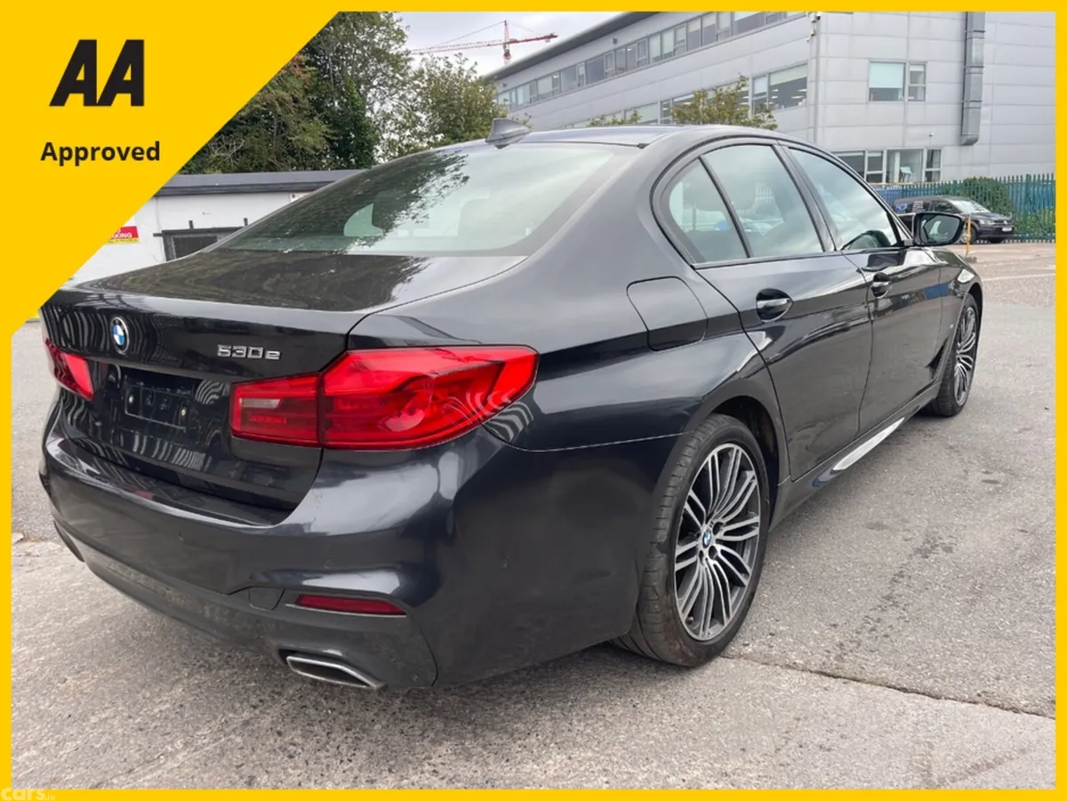 BMW 5-Series Saloon, Petrol Plug-in Hybrid, 2019, Grey