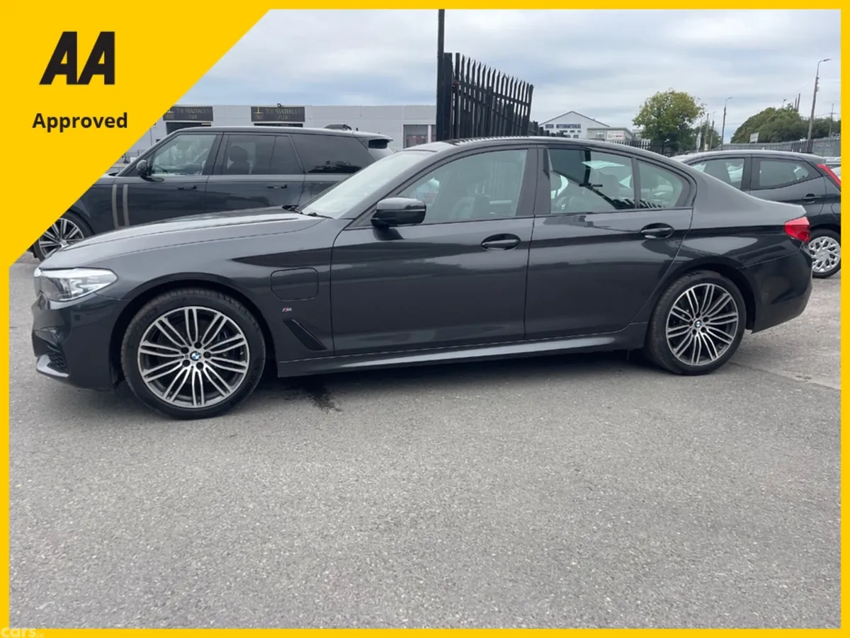 BMW 5-Series Saloon, Petrol Plug-in Hybrid, 2019, Grey