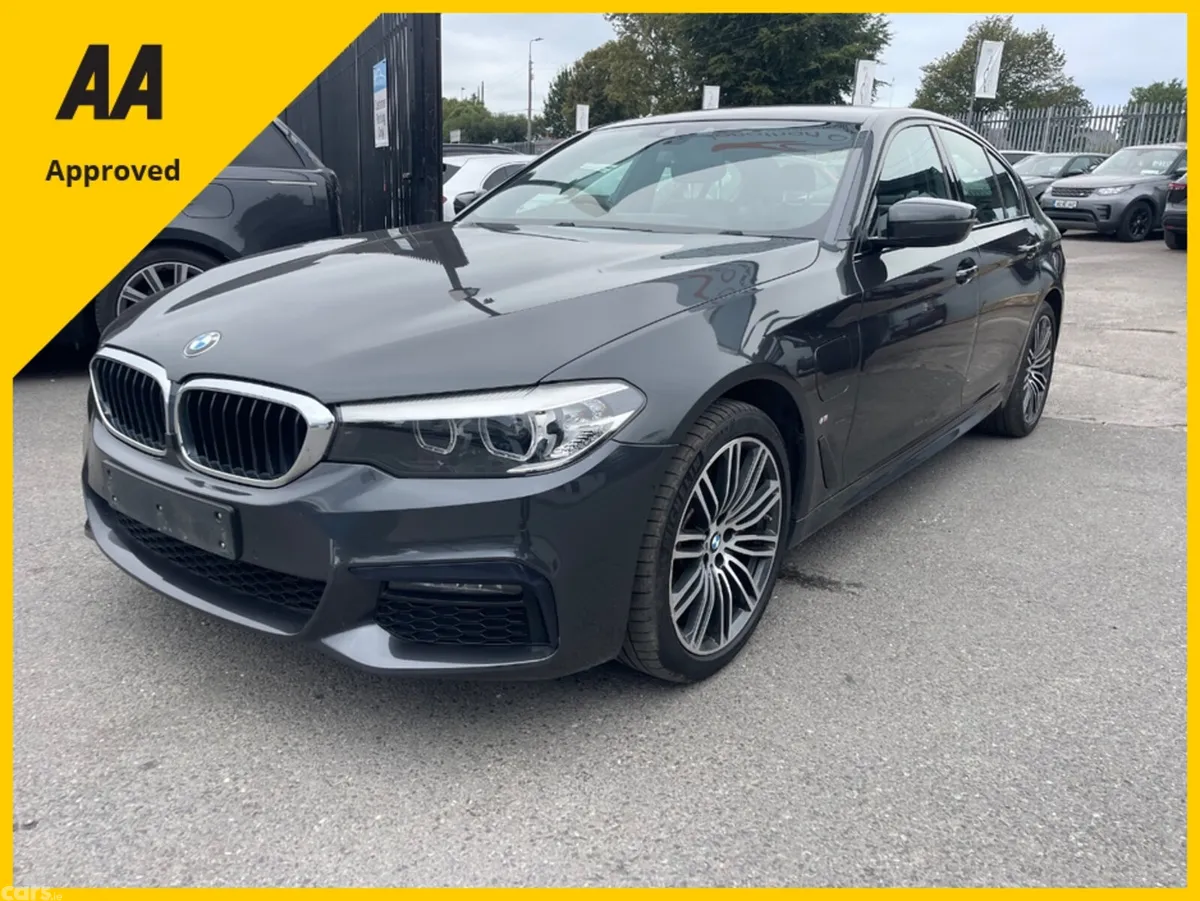 BMW 5-Series Saloon, Petrol Plug-in Hybrid, 2019, Grey
