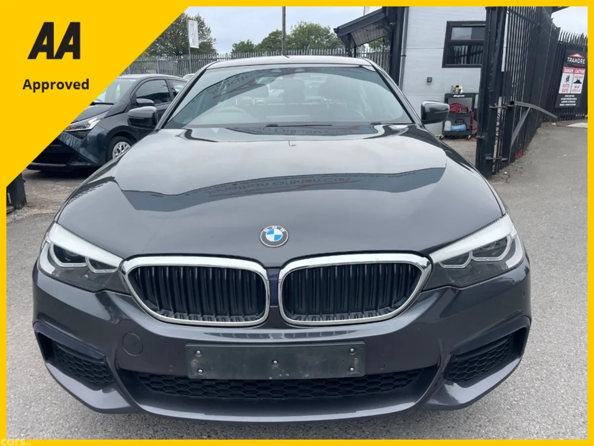 BMW 5-Series Saloon, Petrol Plug-in Hybrid, 2019, Grey