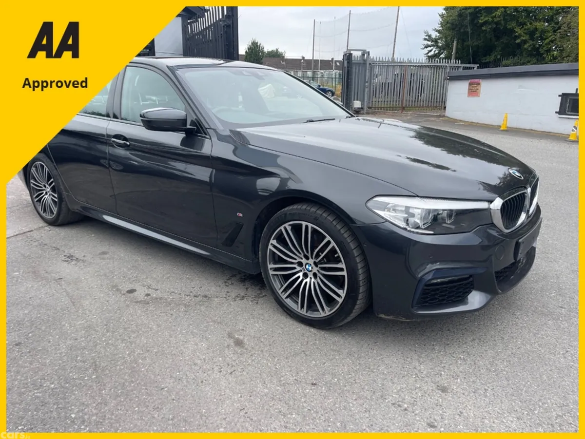 BMW 5-Series Saloon, Petrol Plug-in Hybrid, 2019, Grey