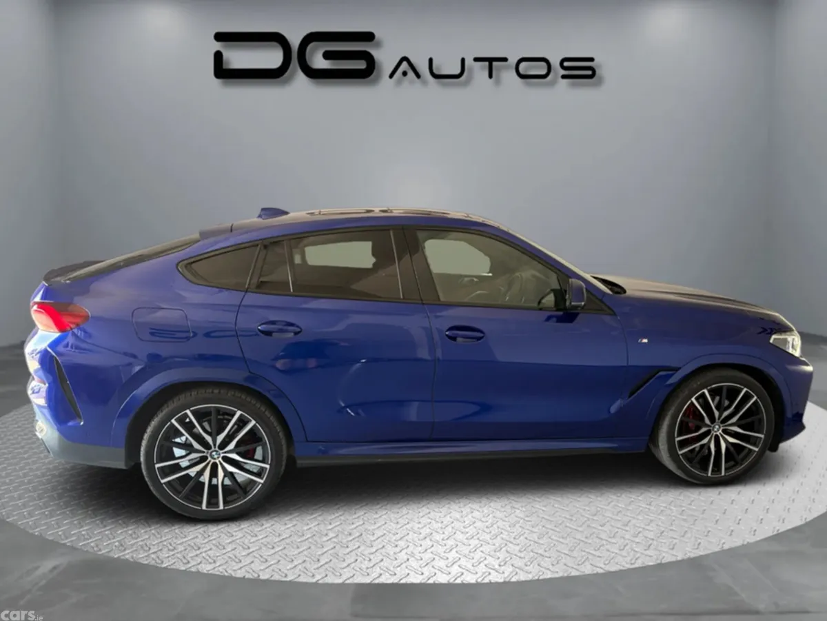 BMW X6 Coupe, Diesel Hybrid, 2022, Blue
