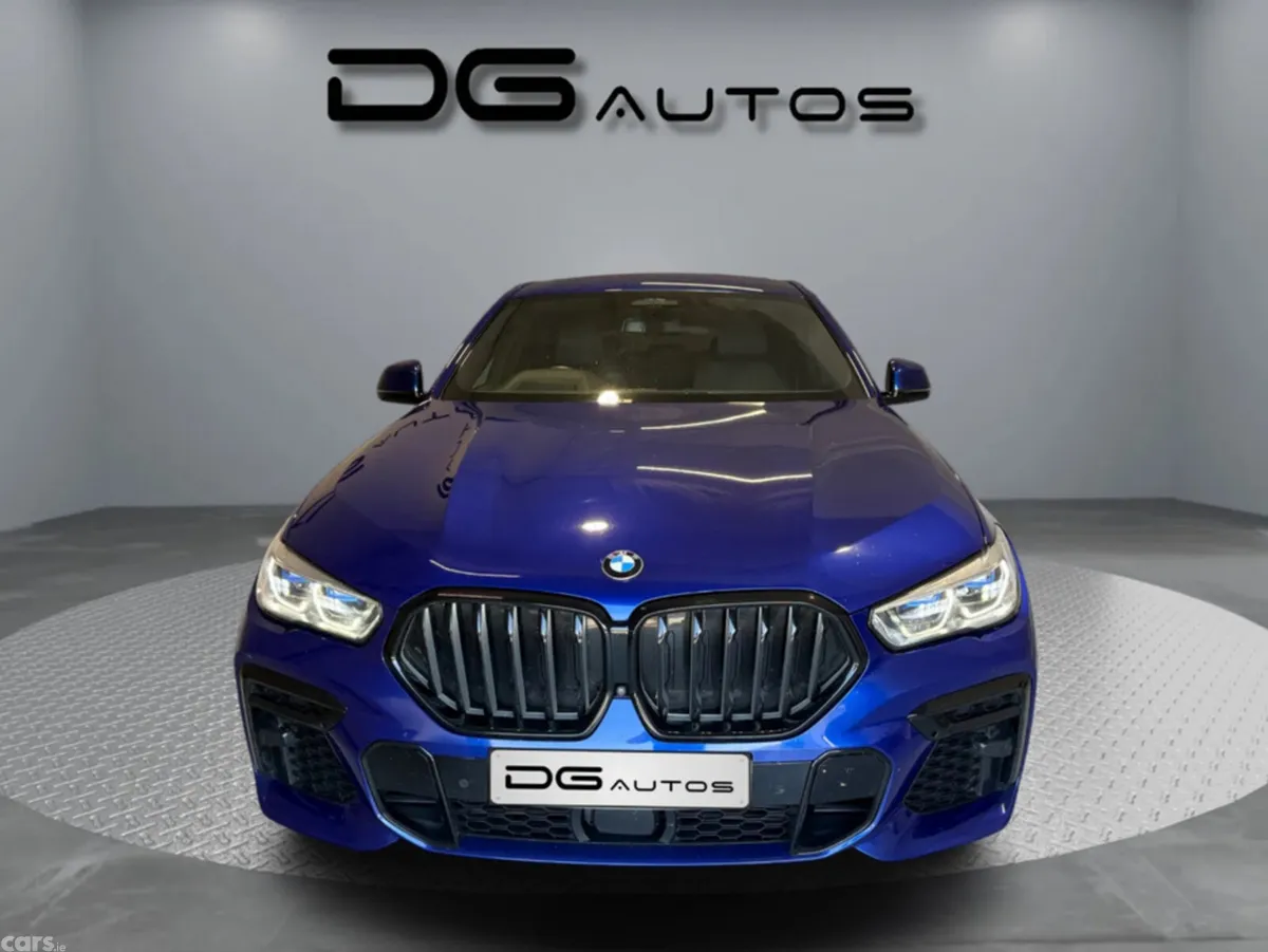 BMW X6 Coupe, Diesel Hybrid, 2022, Blue