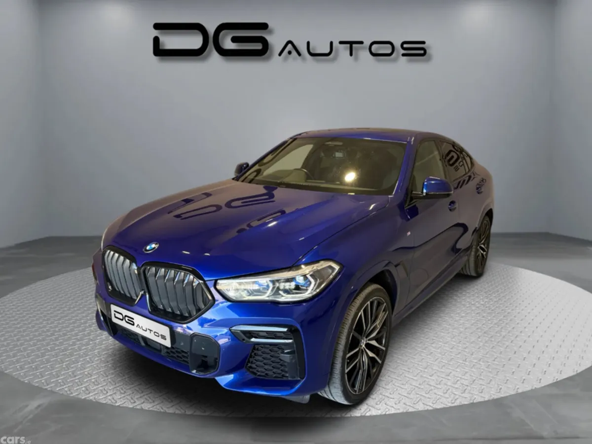 BMW X6 Coupe, Diesel Hybrid, 2022, Blue