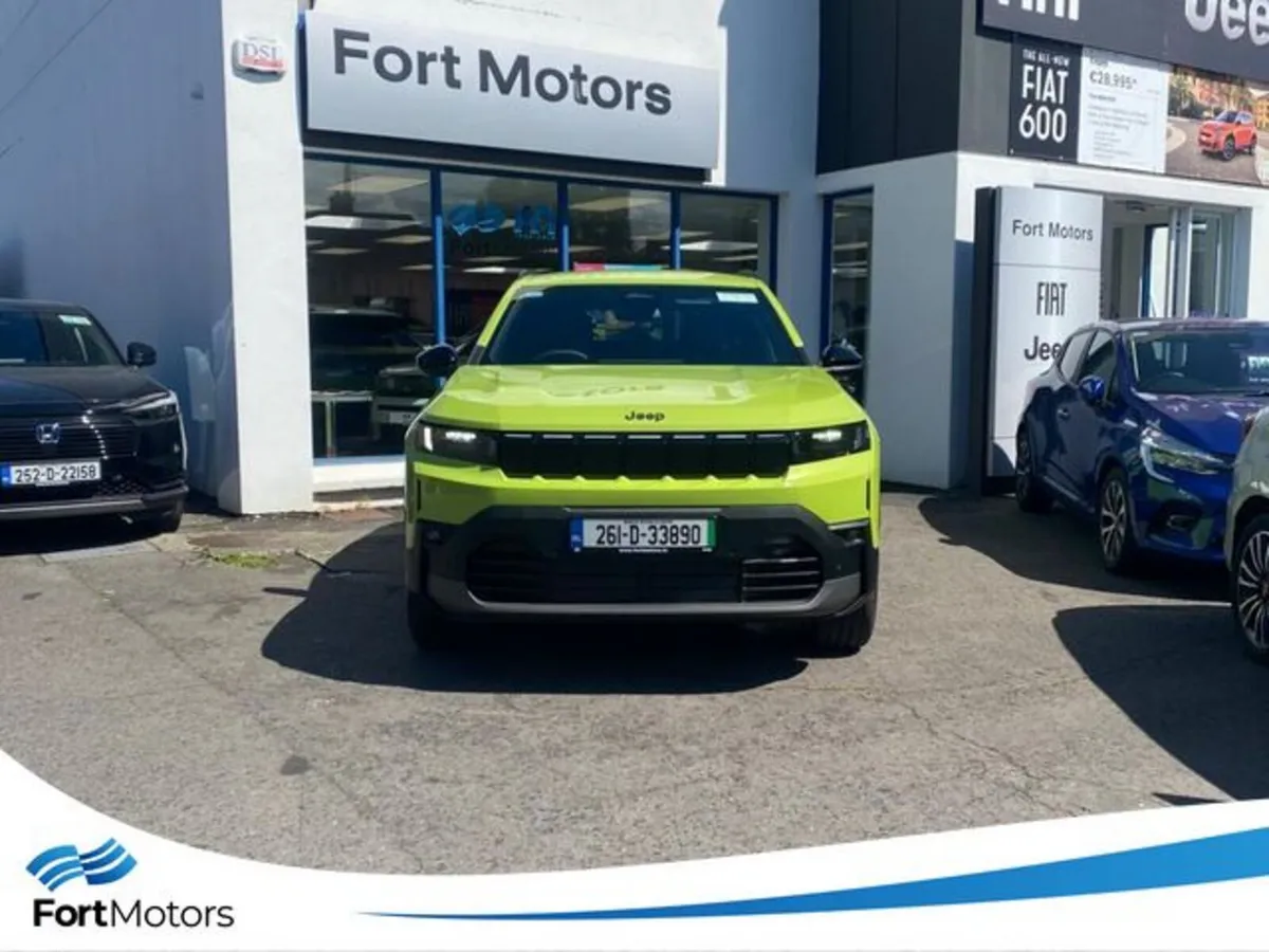 Jeep Compass SUV, Electric, 2026, Green