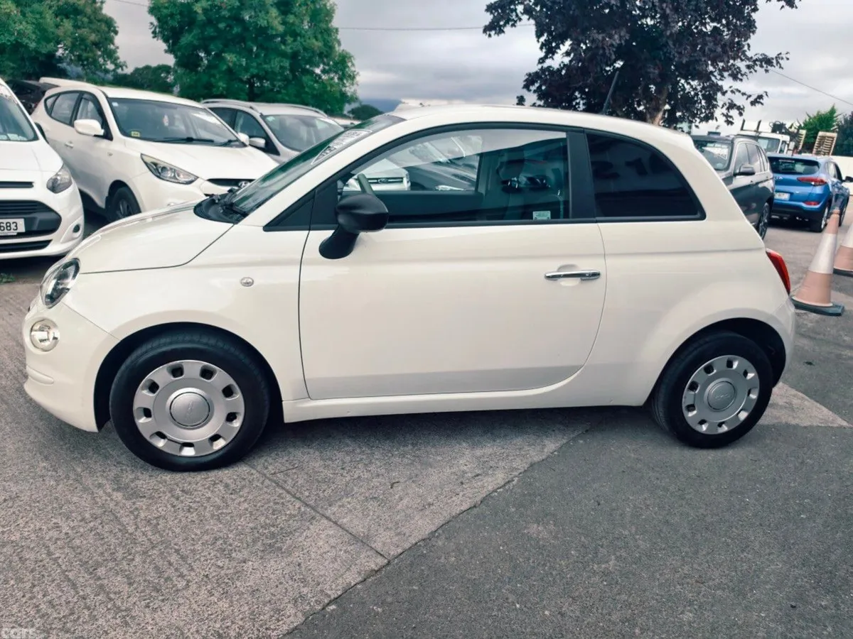 Fiat 500 Hatchback, Petrol, 2016, White