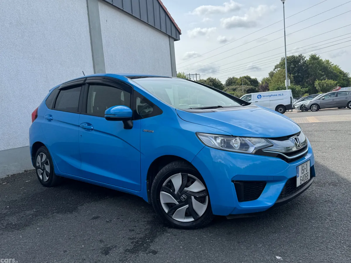 Honda Fit Hatchback, Petrol Hybrid, 2015, Blue