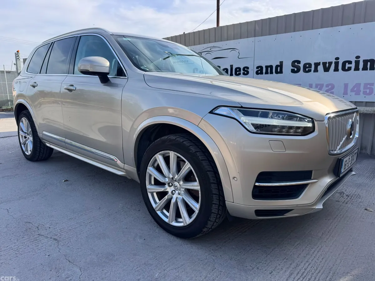 Volvo XC90 SUV, Petrol Plug-in Hybrid, 2016, Beige