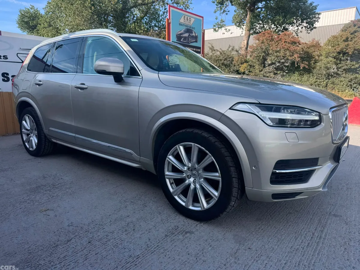 Volvo XC90 SUV, Petrol Plug-in Hybrid, 2016, Beige