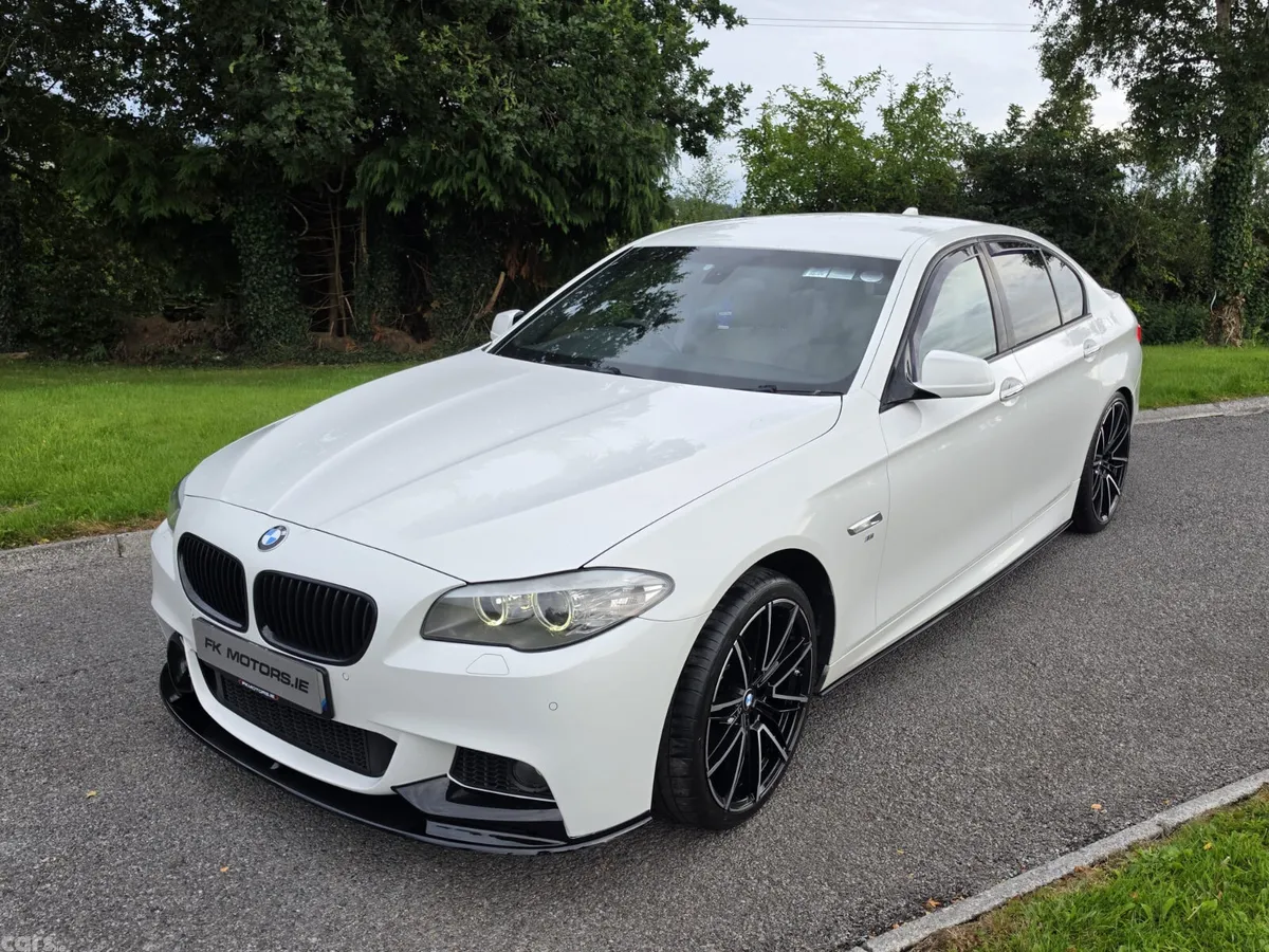 BMW 5-Series Saloon, Diesel, 2012, White