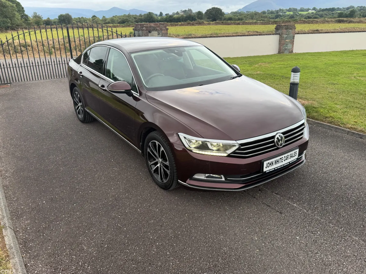 Volkswagen Passat Saloon, Diesel, 2018, Red