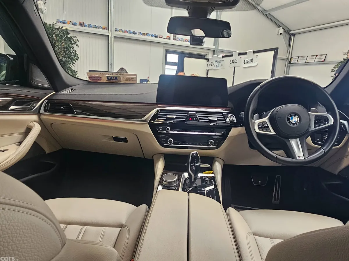BMW 5-Series Saloon, Diesel, 2021, Black