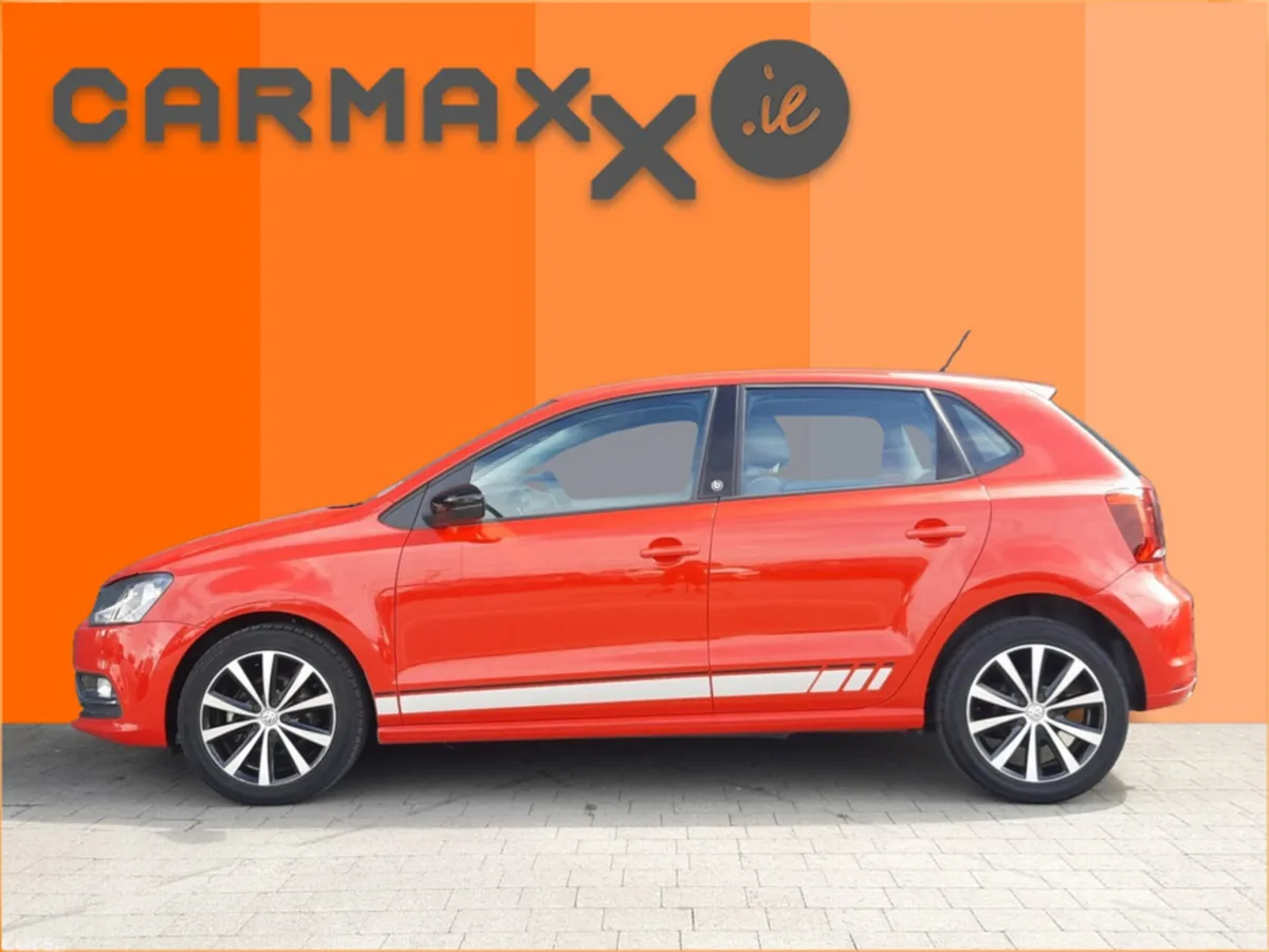 Volkswagen Polo Hatchback, Petrol, 2017, Red