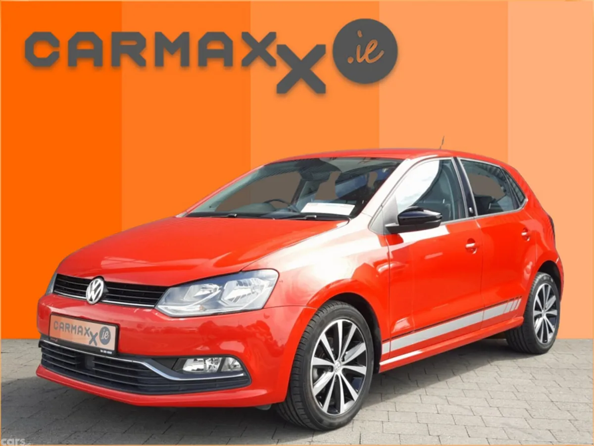 Volkswagen Polo Hatchback, Petrol, 2017, Red