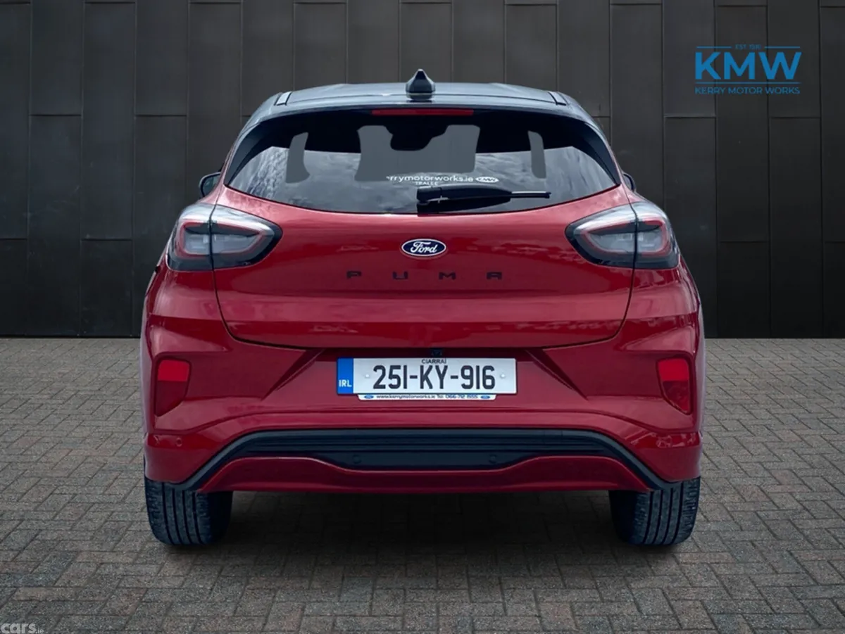 Ford Puma SUV, Petrol, 2025, Red