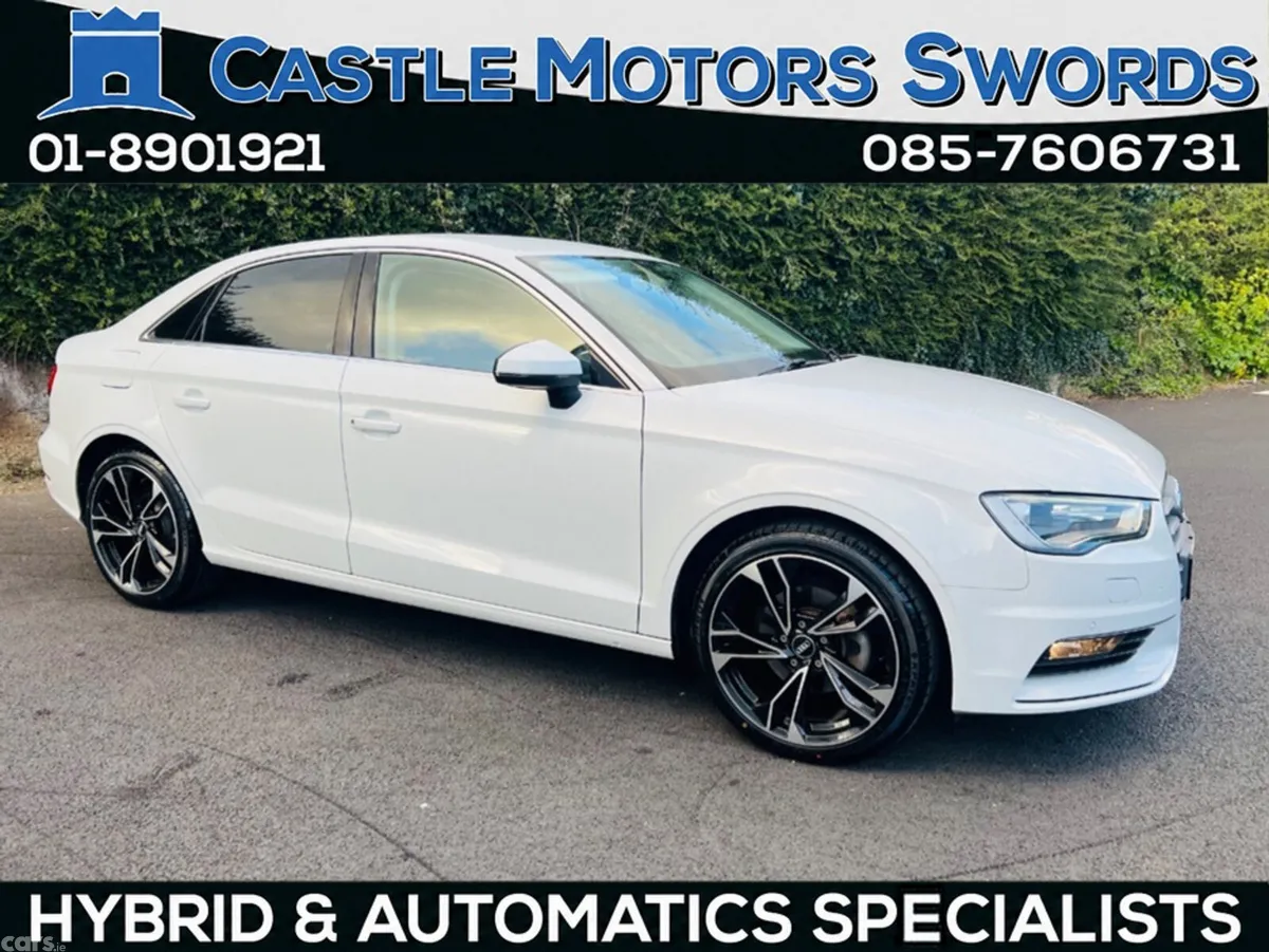Audi A3 Saloon, Petrol, 2017, White
