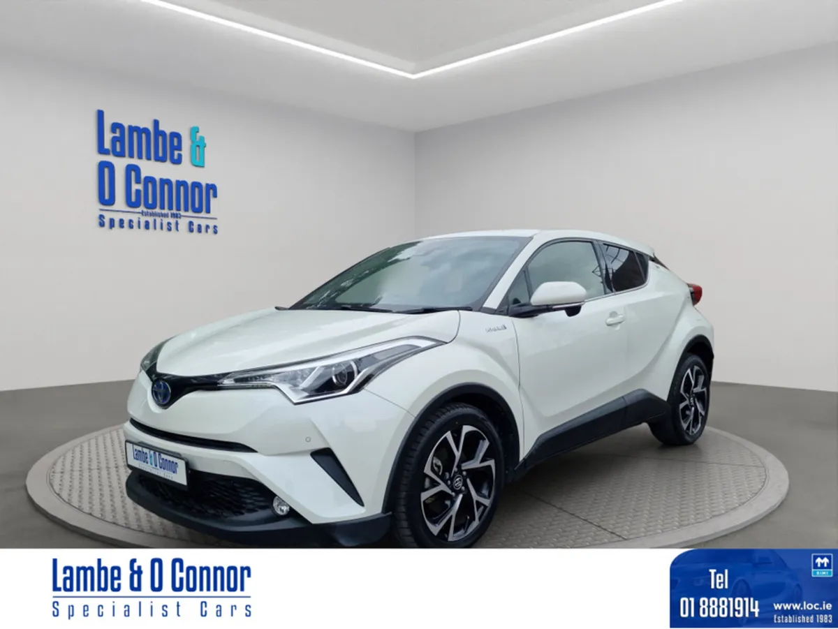 Toyota C-HR SUV, Petrol Hybrid, 2017, White