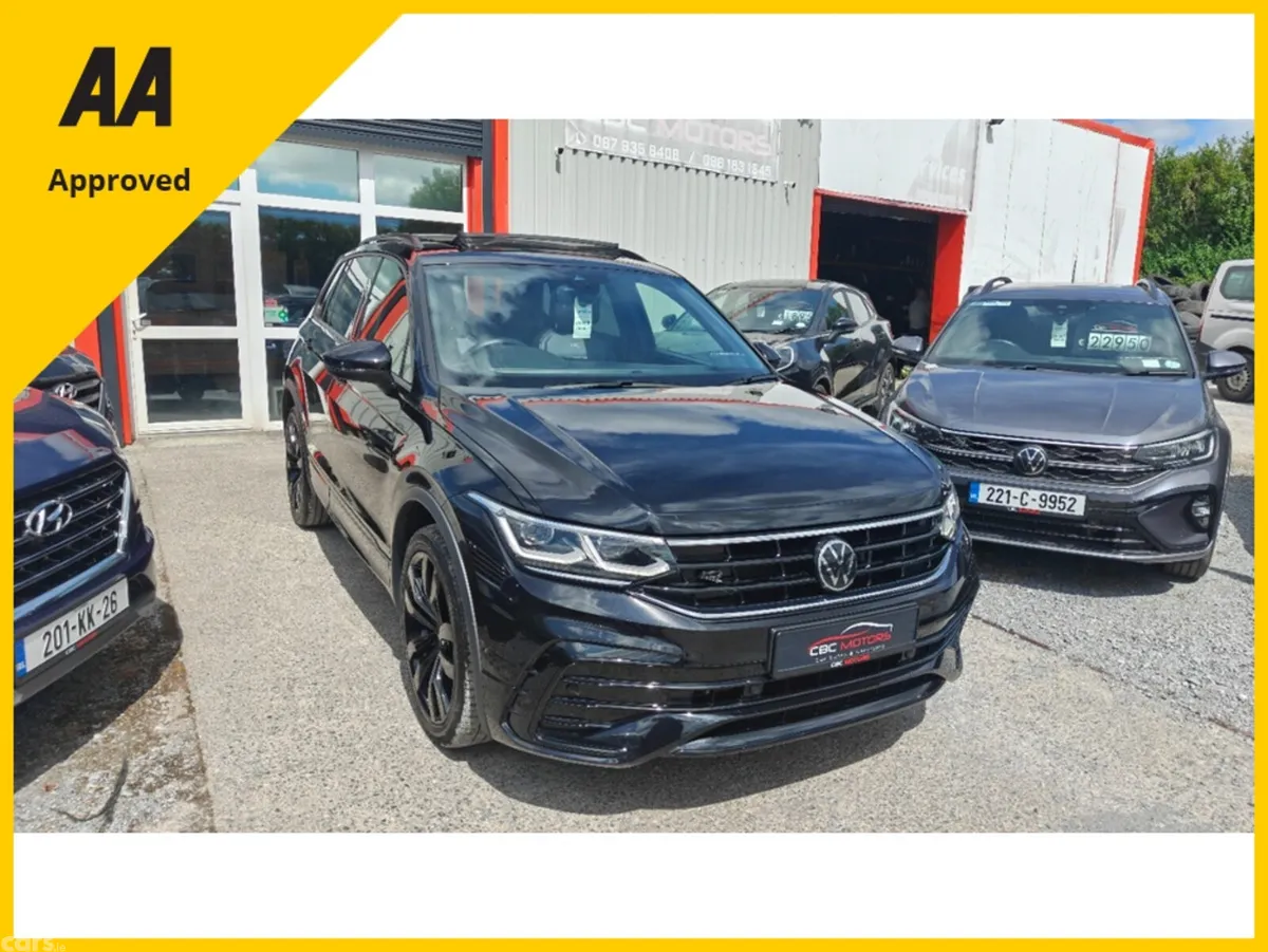 Volkswagen Tiguan SUV, Petrol Plug-in Hybrid, 2024, Black