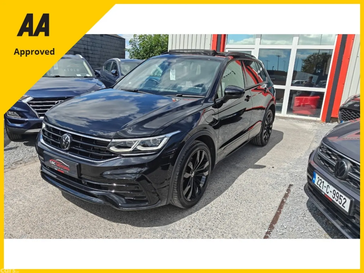 Volkswagen Tiguan SUV, Petrol Plug-in Hybrid, 2024, Black