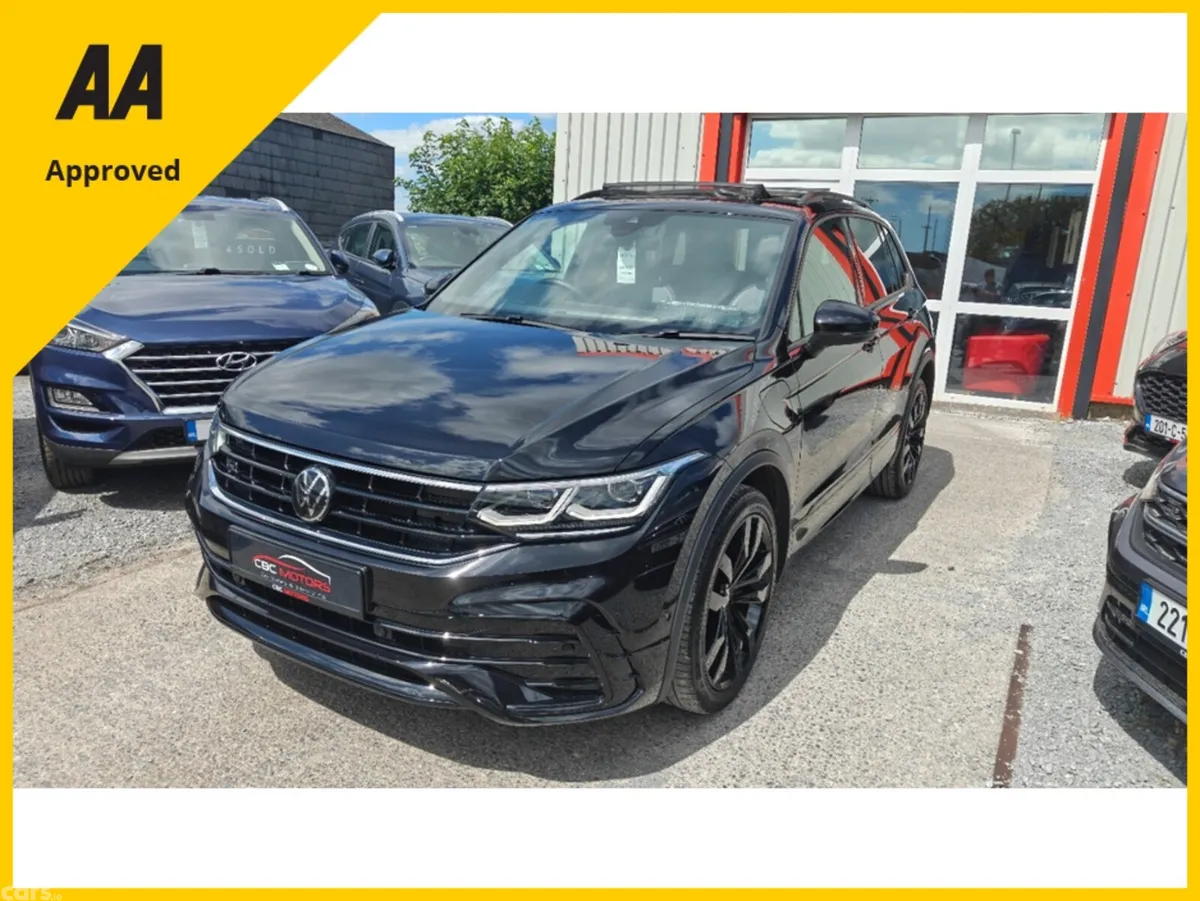 Volkswagen Tiguan SUV, Petrol Plug-in Hybrid, 2024, Black