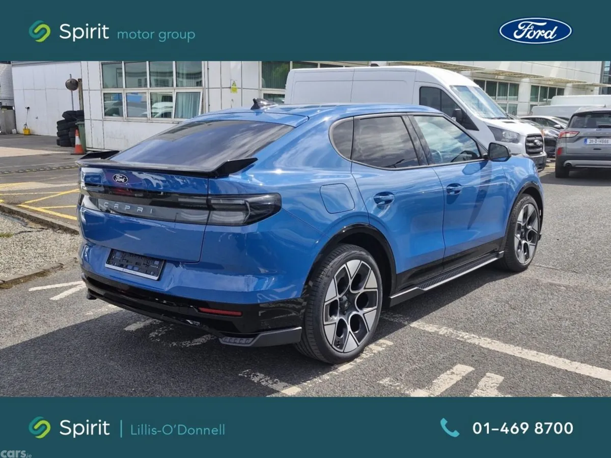 Ford Capri Coupe, Electric, 2026, Blue