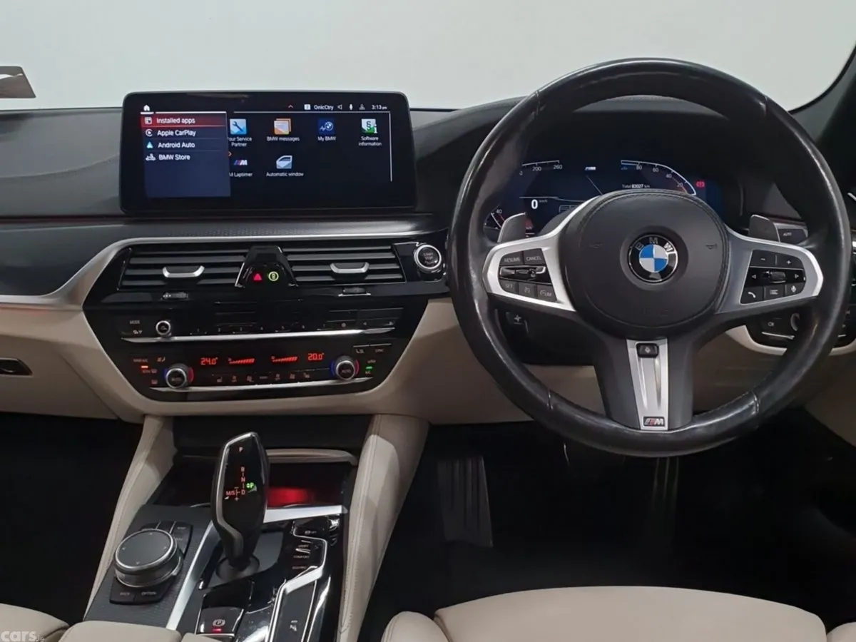 BMW 5-Series Saloon, Diesel, 2023, Blue