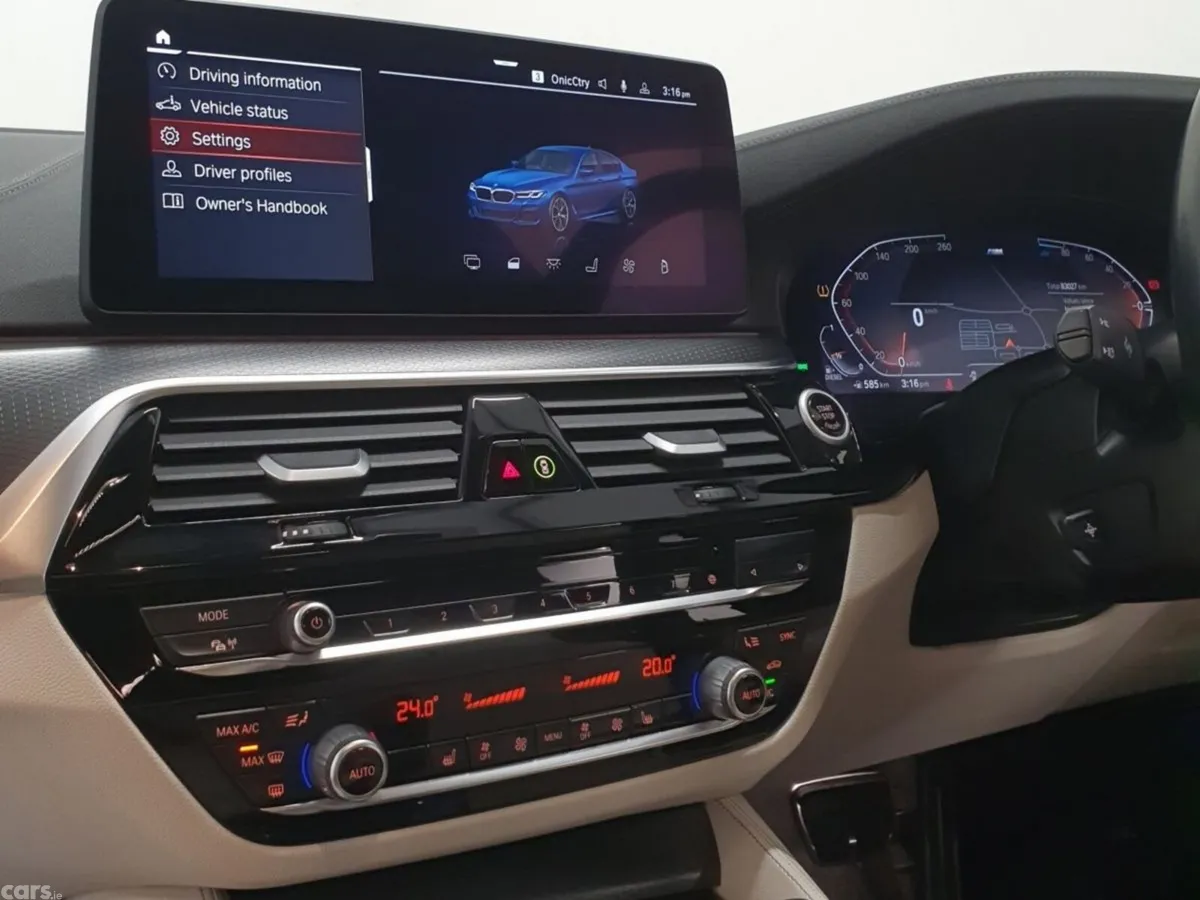 BMW 5-Series Saloon, Diesel, 2023, Blue