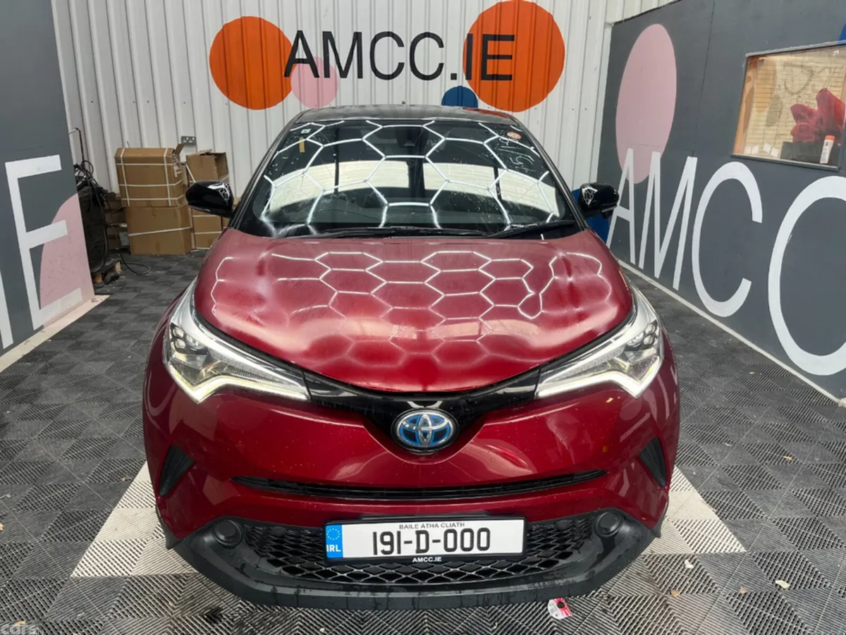 Toyota C-HR Hatchback, Petrol Hybrid, 2019, Red