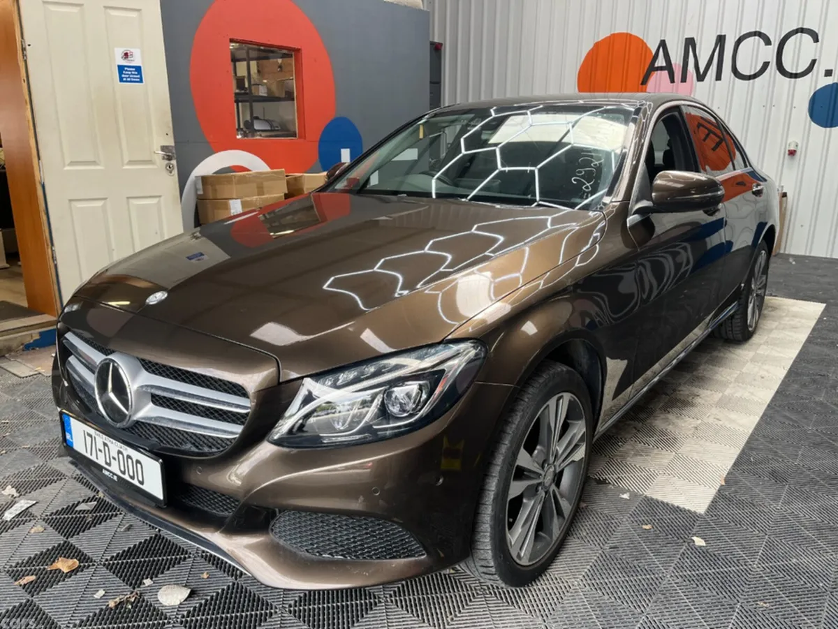 Mercedes-Benz C-Class Saloon, Petrol Plug-in Hybrid, 2017, Brown