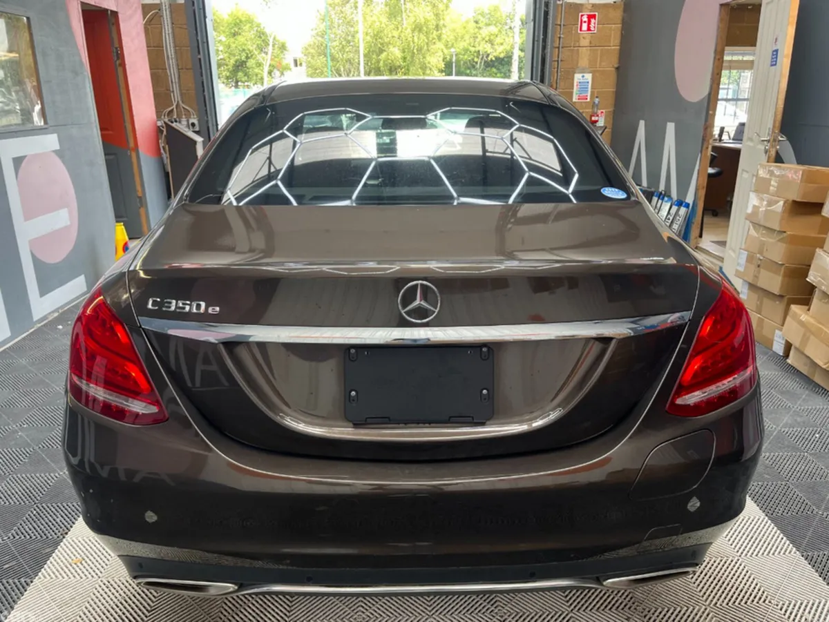 Mercedes-Benz C-Class Saloon, Petrol Plug-in Hybrid, 2017, Brown