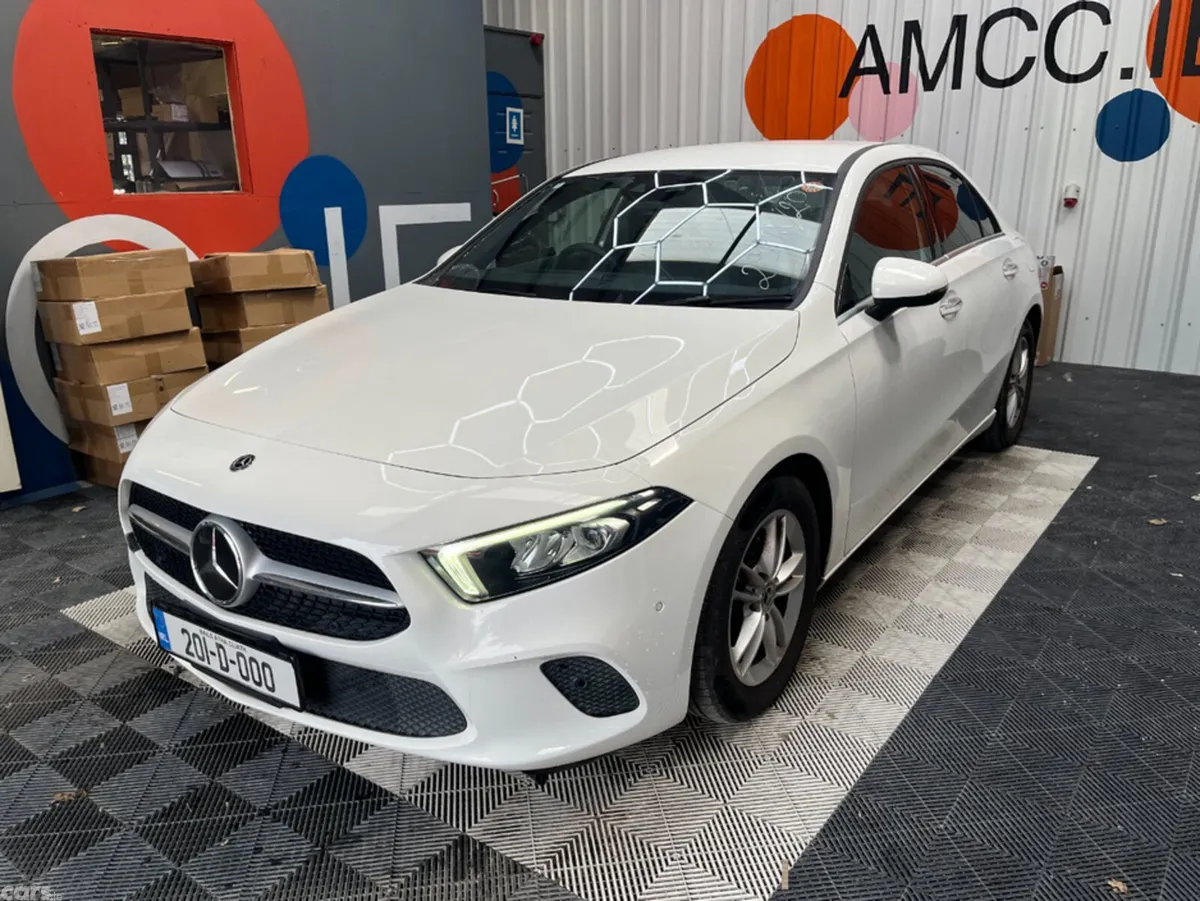 Mercedes-Benz A-Class Saloon, Petrol, 2020, White