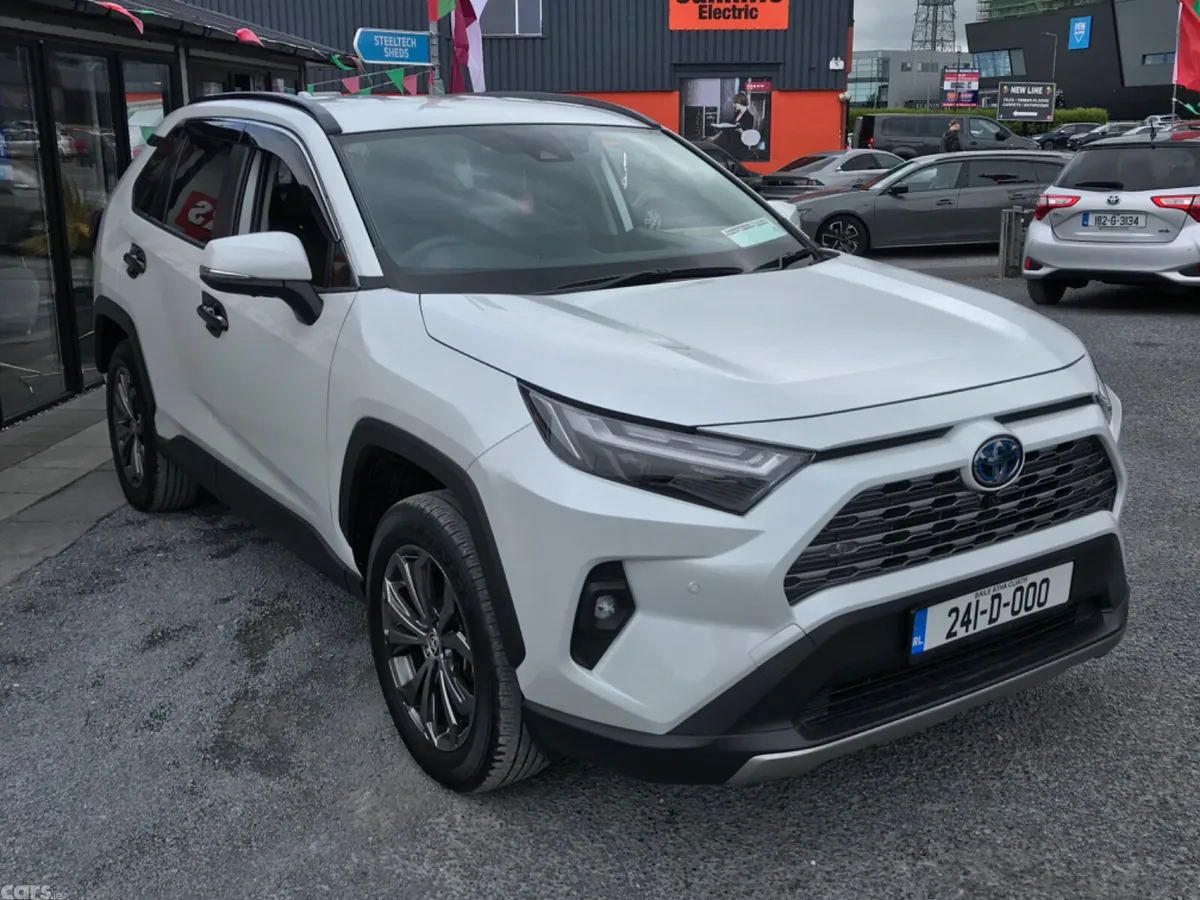 Toyota RAV4 SUV, Petrol Hybrid, 2024, White