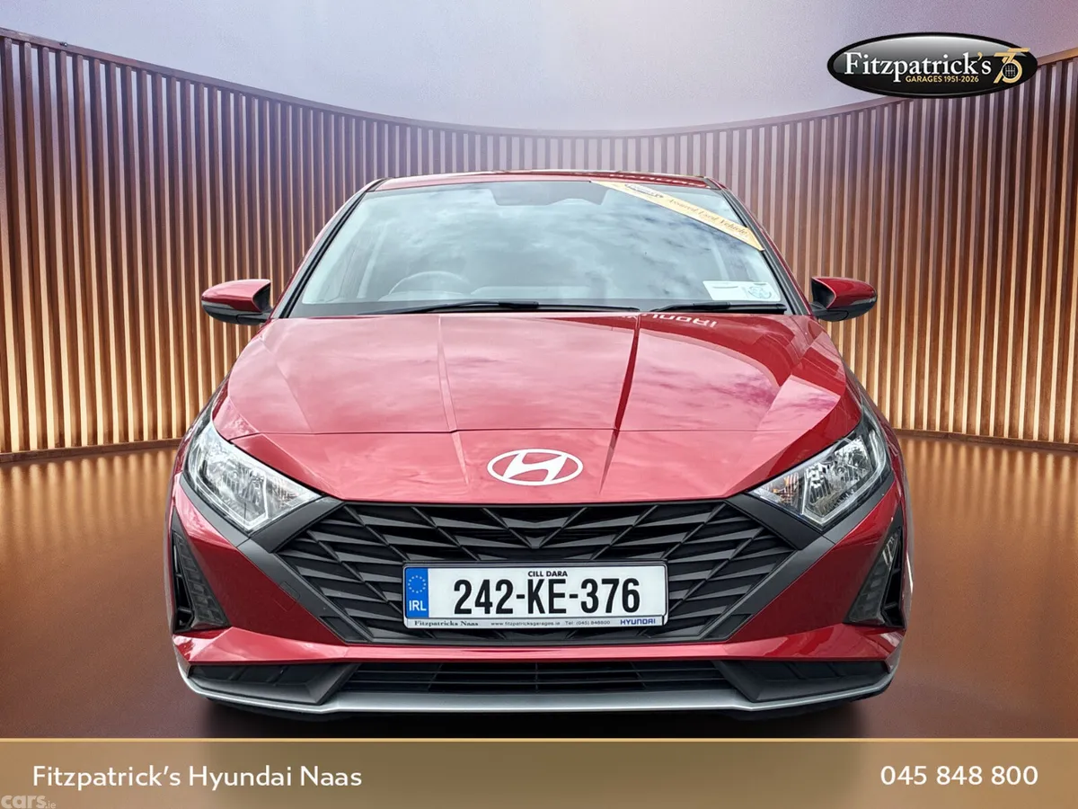 Hyundai i20 Hatchback, Petrol, 2024, Red