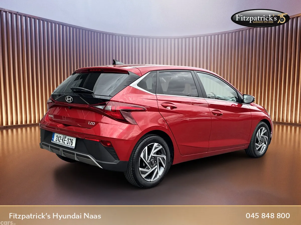 Hyundai i20 Hatchback, Petrol, 2024, Red