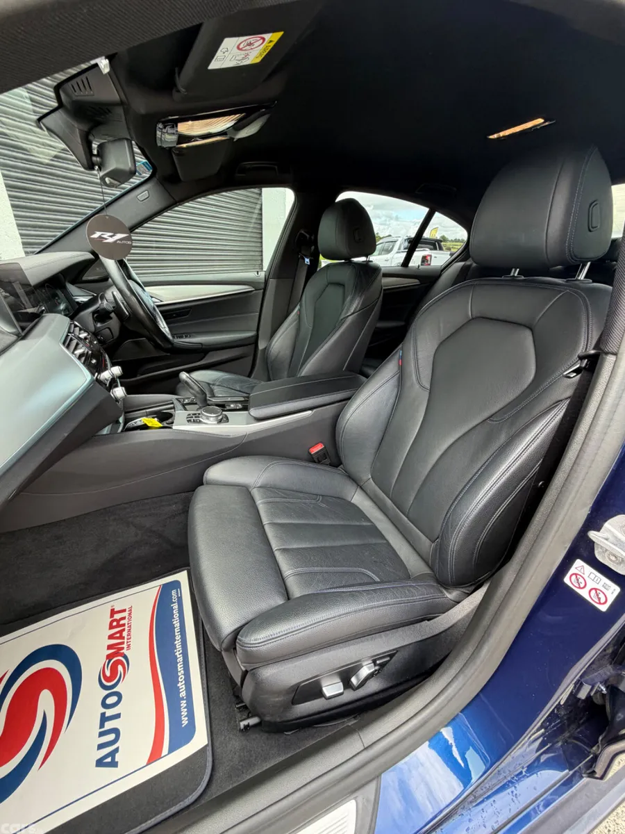 BMW 5-Series Saloon, Diesel, 2019, Blue