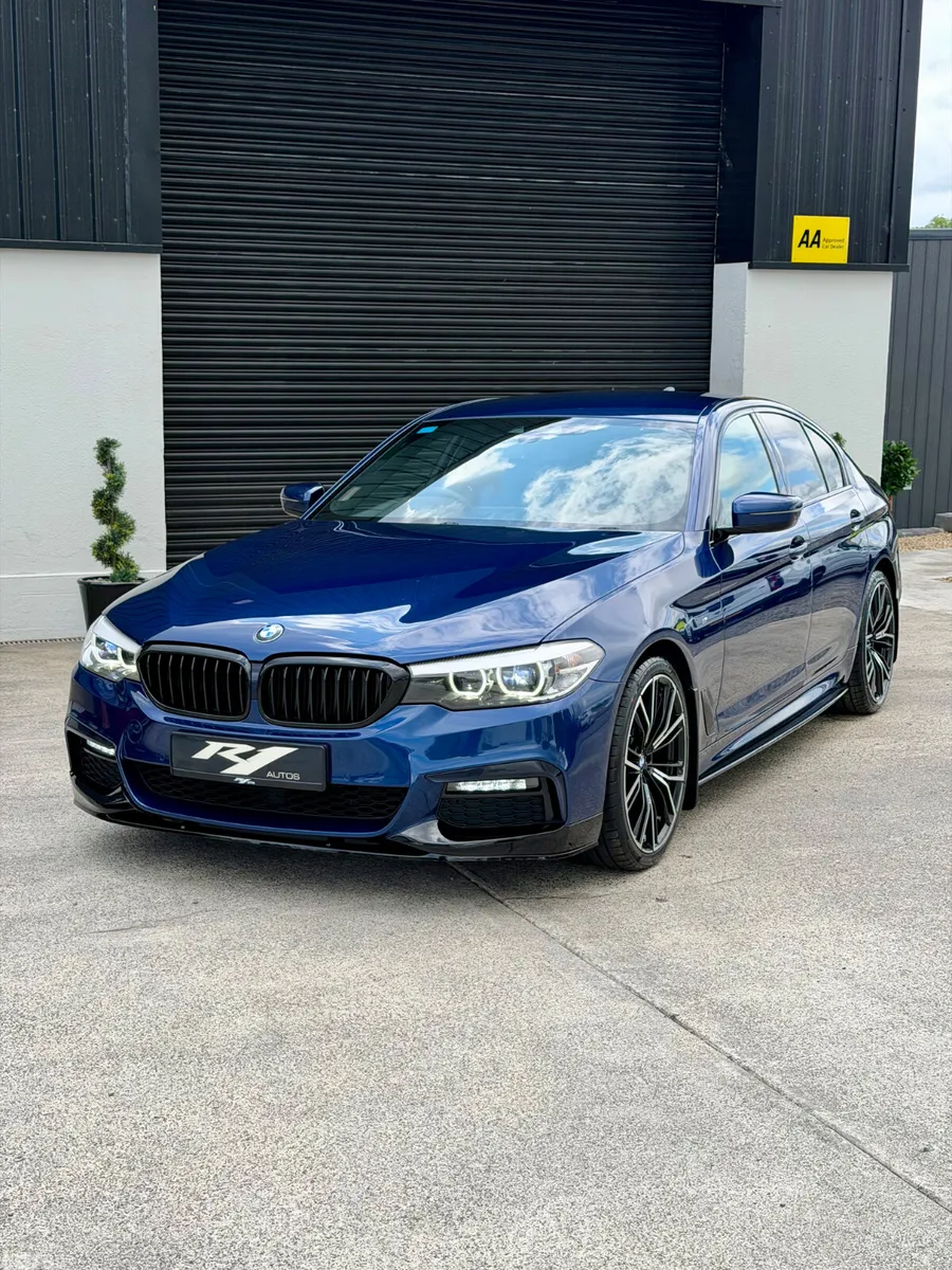BMW 5-Series Saloon, Diesel, 2019, Blue