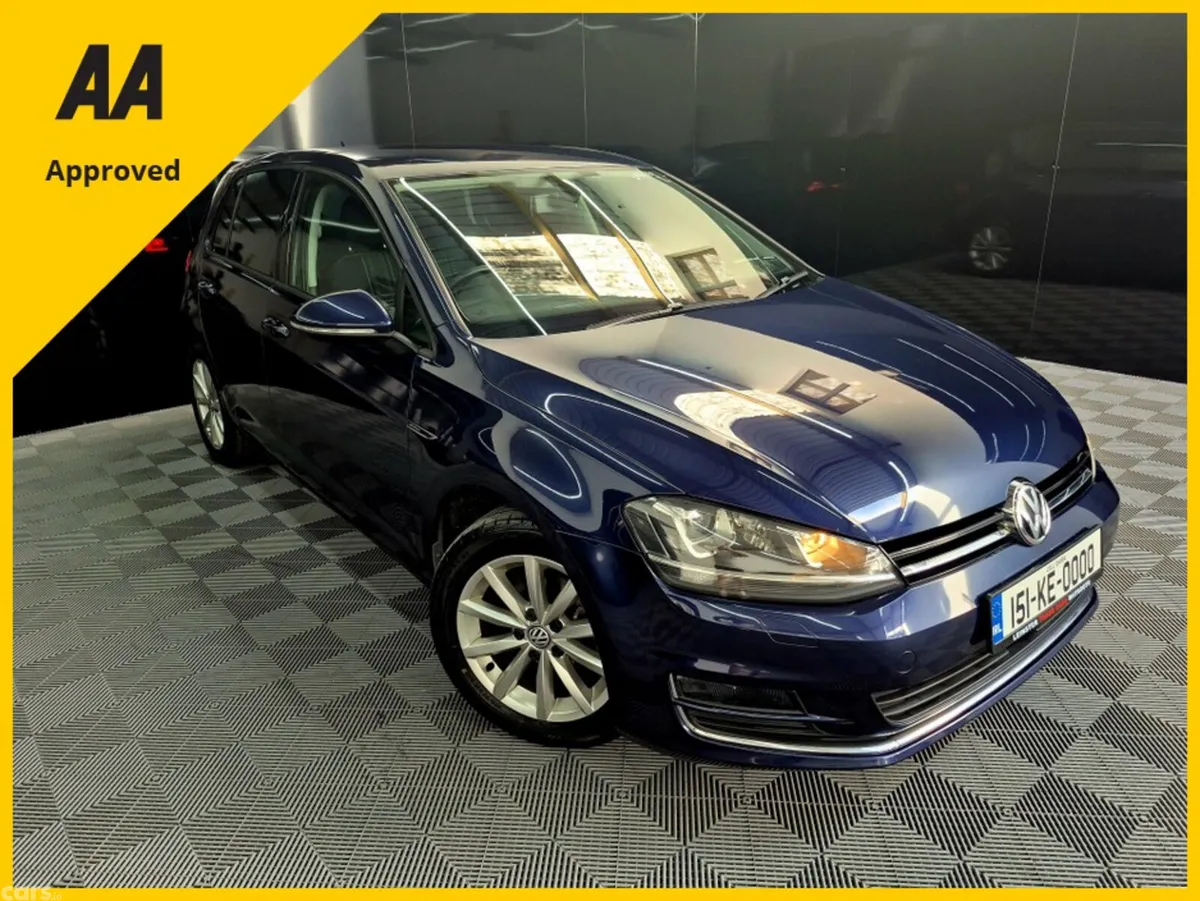 Volkswagen Golf Hatchback, Petrol, 2015, Blue