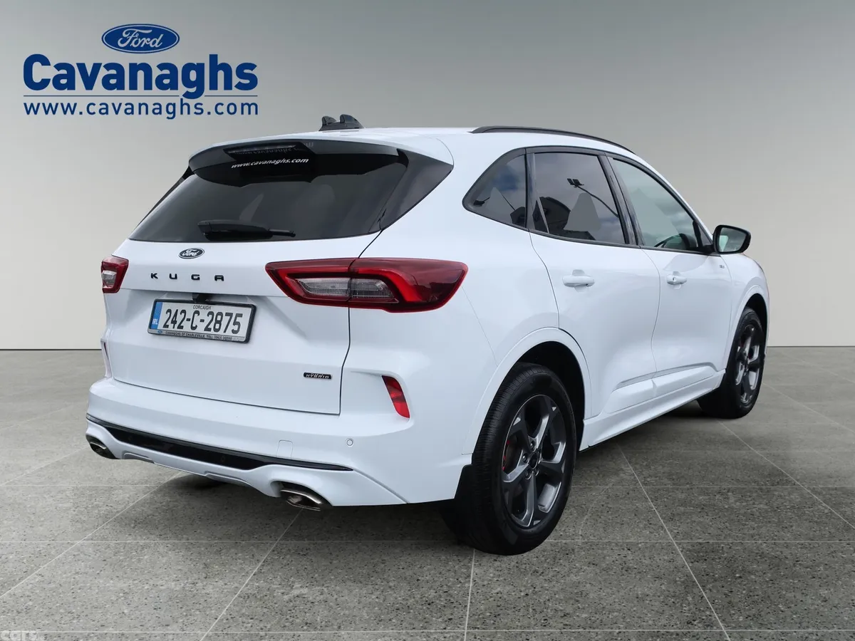 Ford Kuga SUV, Petrol Plug-in Hybrid, 2024, White