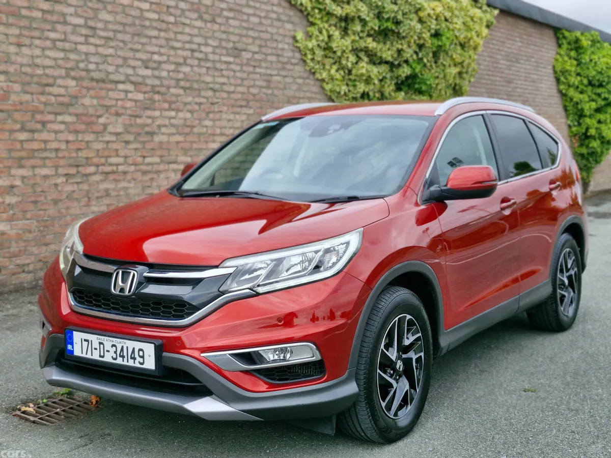 Honda CR-V SUV, Diesel, 2017, Red