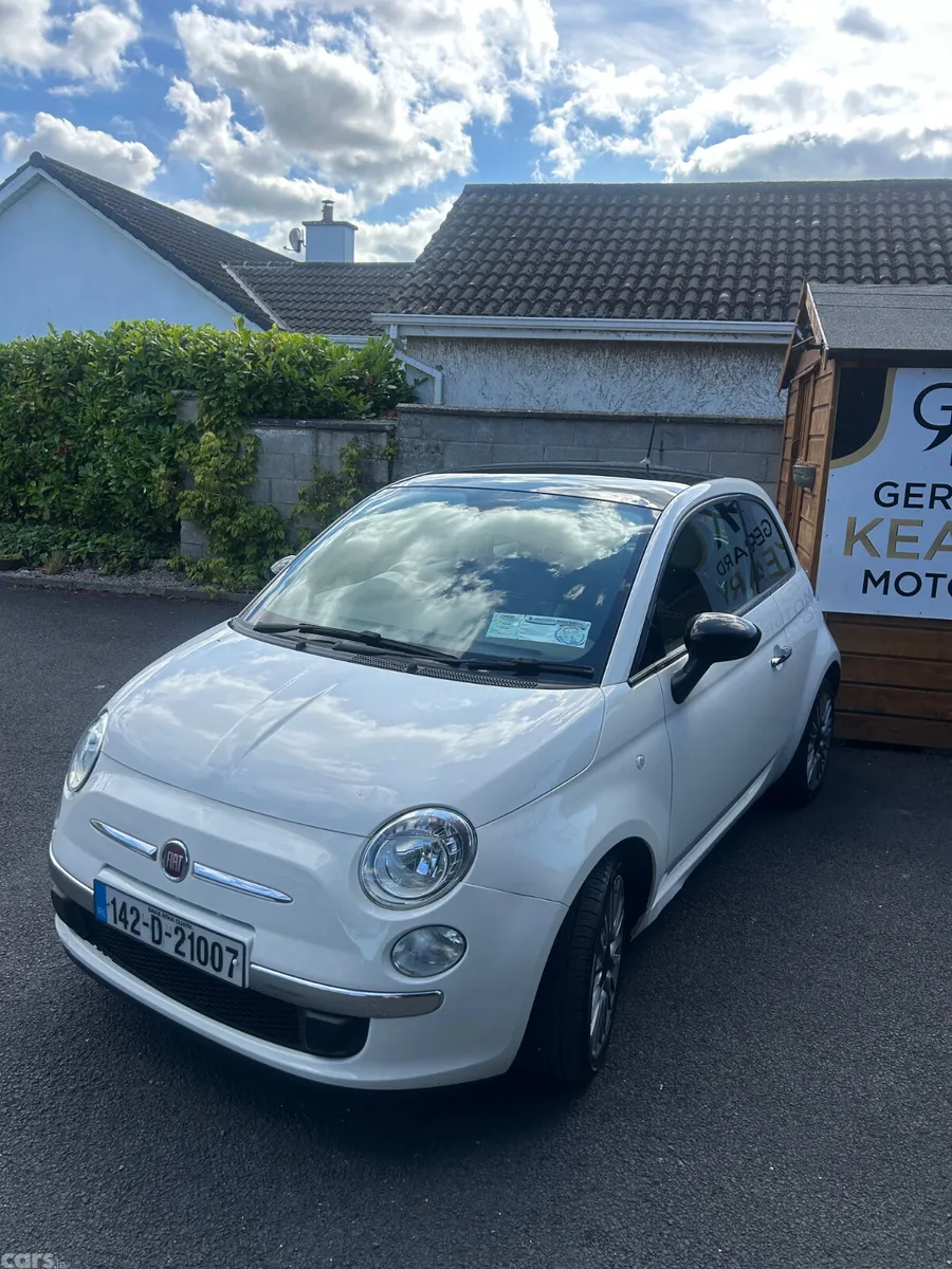 Fiat 500 Hatchback, Petrol, 2014, White