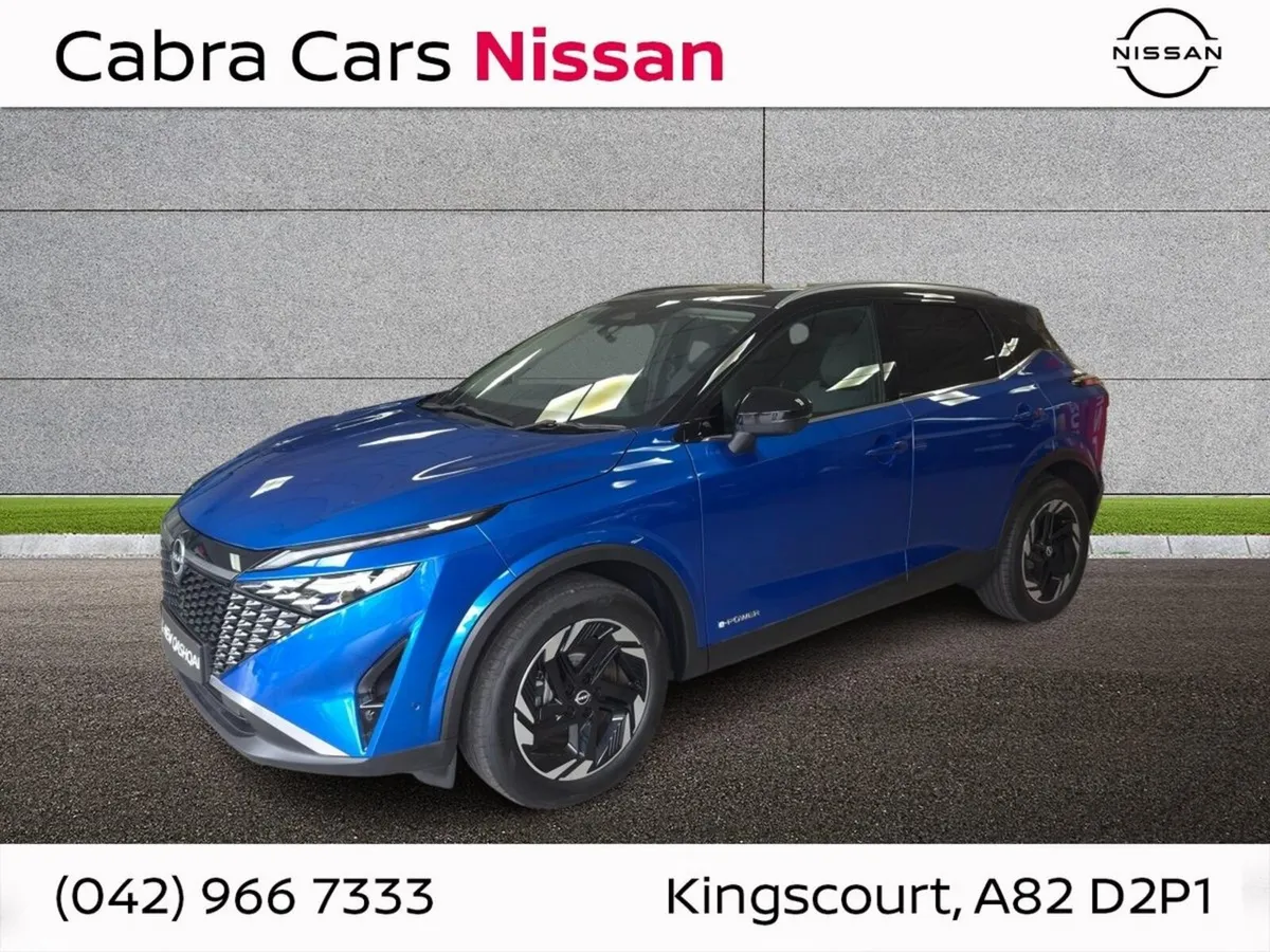 Nissan Qashqai MPV, Petrol Hybrid, 2026, Blue