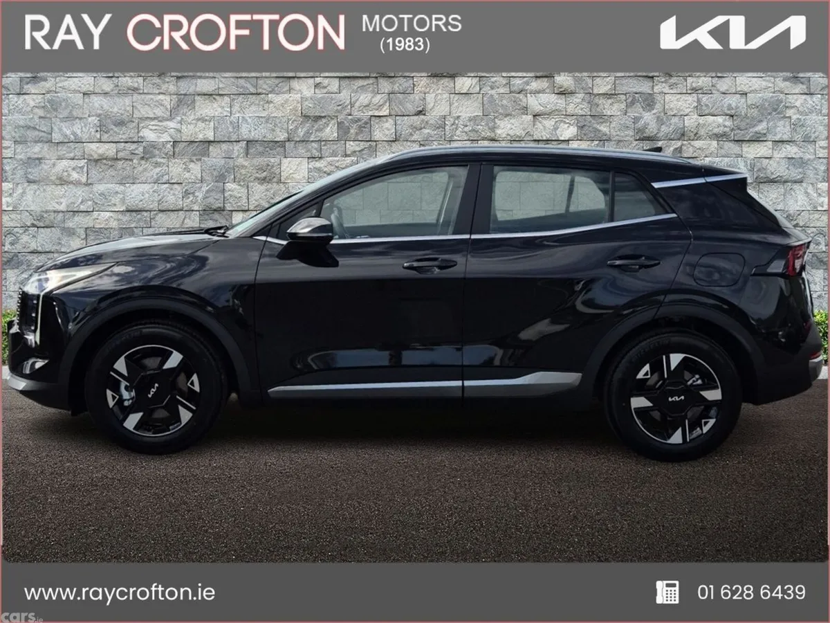 Kia Sportage SUV, Diesel Hybrid, 2026, Black