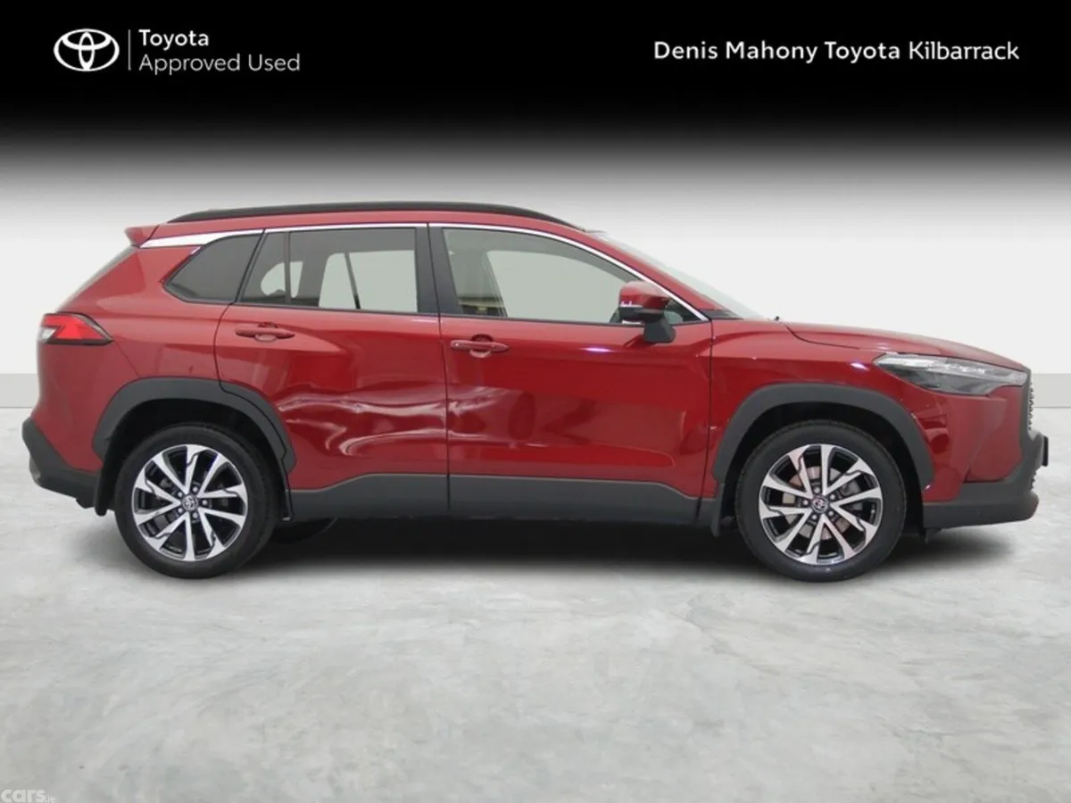 Toyota Corolla Cross SUV, Petrol Hybrid, 2024, Red