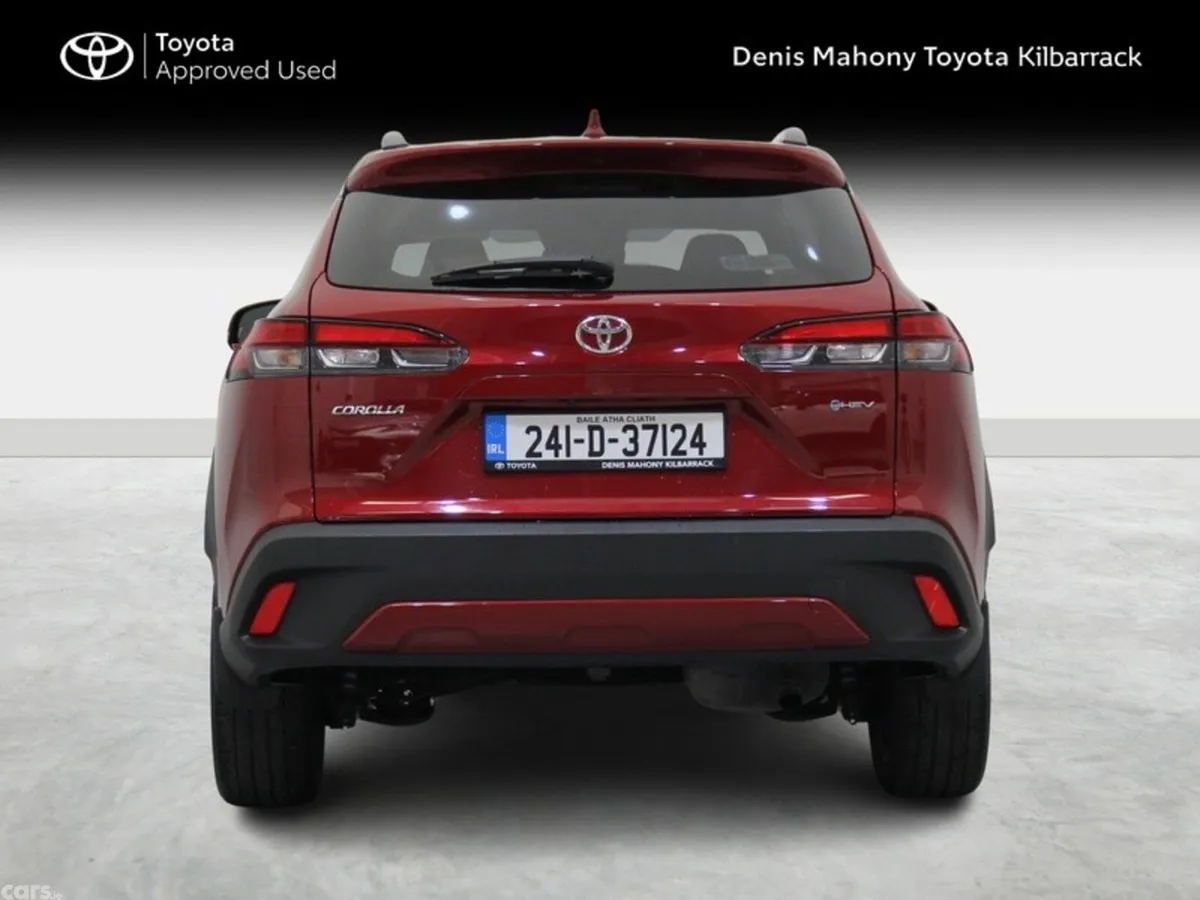 Toyota Corolla Cross SUV, Petrol Hybrid, 2024, Red