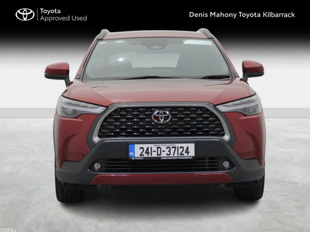 Toyota Corolla Cross SUV, Petrol Hybrid, 2024, Red
