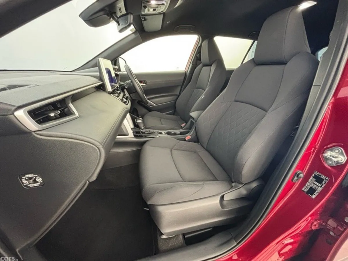 Toyota Corolla Cross SUV, Petrol Hybrid, 2024, Red