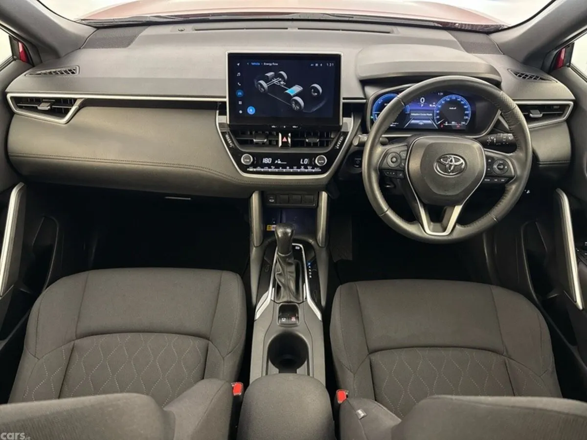 Toyota Corolla Cross SUV, Petrol Hybrid, 2024, Red